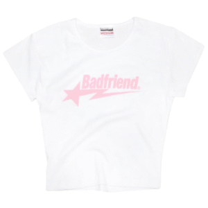 Badfriend Purple Logo Shirt For Girls
